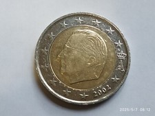Moneta 2 Euro 2002 Belgio - poco circolata ottimo stato come da foto