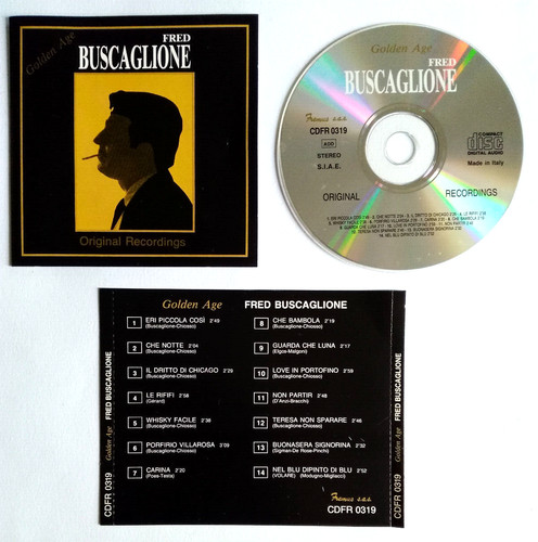 Fred buscaglione original - cd,
