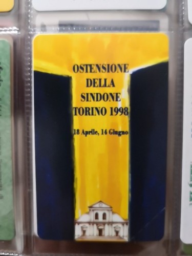 Scheda telefonica ostensione - scheda,