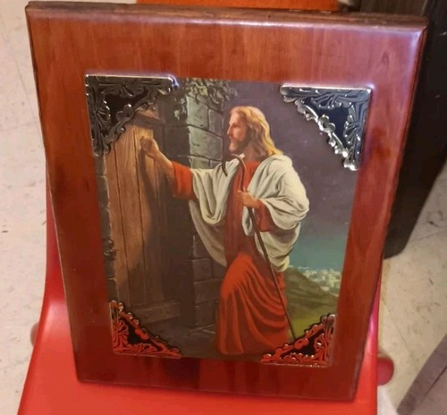 Quadro gesù che - bussa, alla