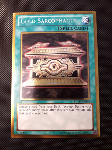 Sarcofago in oro - yu-gi-oh!,