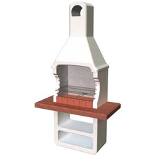 Barbecue in Muratura a Carbonella Legna con Griglia da Giardino