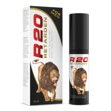 Ritardante Eiaculazione Maschile Spray Uomo Precoce R20 Retarden 20 ML