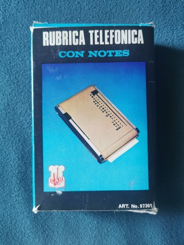 Rubrica telefonica tavolo - rubrica,