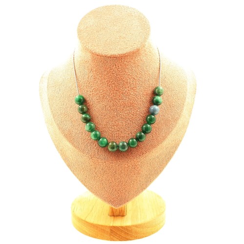 Collana perle mica - perle, verde