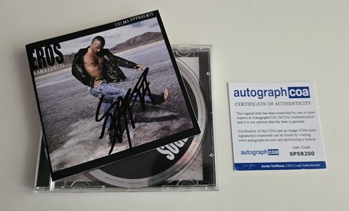Eros ramazzotti autografo - eros,