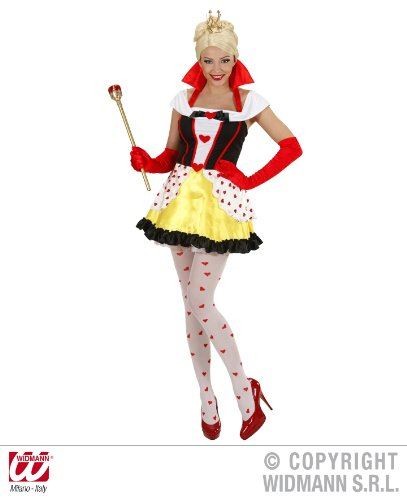 Costume regina cuori l - costume,
