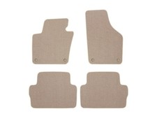 Tappetini in velluto per VW Sharan II anno 2010 - 2022 misura tappetini auto BEIGE ALPS