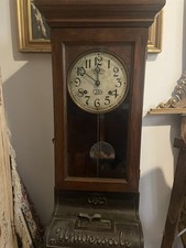 Orologio marcatempo Antico Bonelli– Timbra cartellini in legno