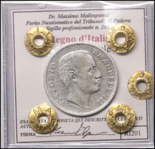 Regno italia lira 1907 - regno,