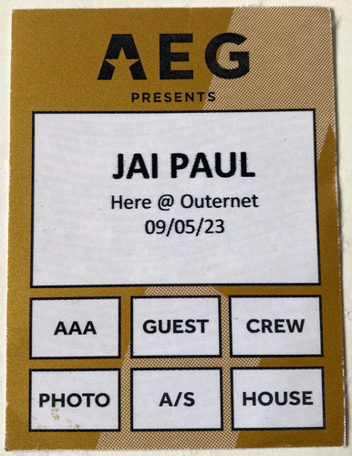 Jai paul fabiana - jai, &
