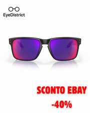 Sunglasses Oakley Holbrook-Lente + red iridium-Montatura matte black OO9102-36