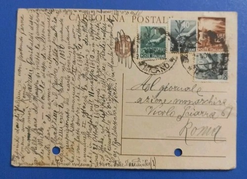 1946 intero postale