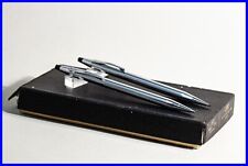 1970s Cross Set Cromo Acciaio