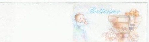 Bigliettini battesimo - bigliettini,