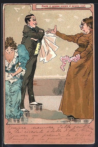 Marito litiga con la - il,