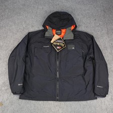 Simms Bulkley Giacca Uomo 2XL Nero Gore Tex PrimaLoft con Cappuccio Impermeabile Pesca