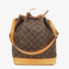 Borsa a tracolla Louis Vuitton Noe Grande GM in tela con monogramma