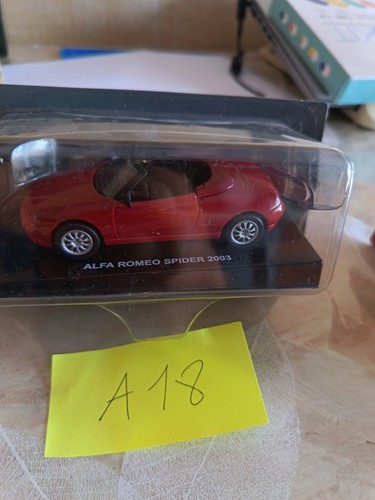 Alfa romeo spider 2003 - alfa, 1:43