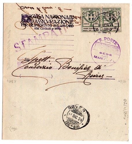 Regno 1924 enti parastatali - 1924, ,