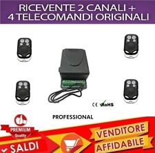 KIT RICEVENTE 2 CANALI 5 A + 4