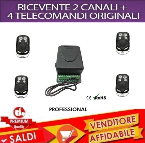 Kit ricevente canali 4 - 2,