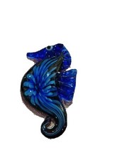 CIONDOLO CAVALLUCCIO MARINO -VETRO DI MURANO