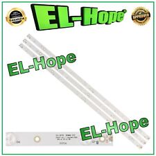 KIT 3 BARRE STRIP 7 LED PER TV 32" PHILIPS GJ-2K16 D307-V1.1 01P26 L620mm