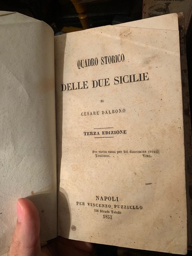 Quadro storico due - quadro, sicilie