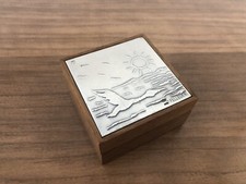 Scatola In Legno Rovere Con