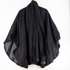 Sciarpa Poncho Bottoni