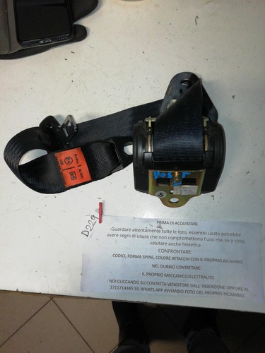 Cintura sicurezza - di,