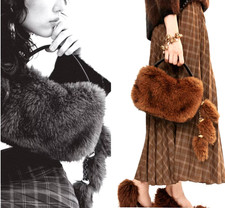 H&M Crossbody Bag 1307214001 Brown Single Handle Detachable Shoulder Strap