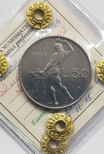50 LIRE 1955 FDC PERIZIA