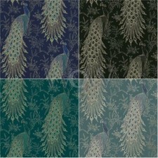 RASCH Pavone Carta da Parati