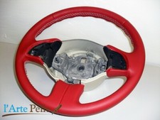 Fiat 500 genuine red leather