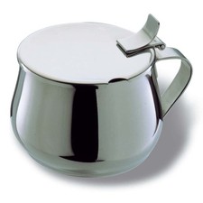 Formaggiera Zuccheriera Ilsa Alpi 350g - Acciaio Inox con Coperchio - Bar Risto