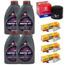 Zündkerzen Ölfilter 4L Öl