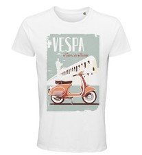 Shirt vespa rome italia - rome,