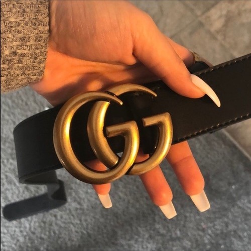 Cintura gucci con fibbia - cintura, gg