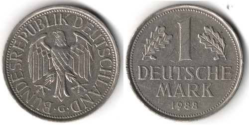 Germania marco 1988 - 1, marco,