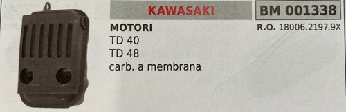 Marmitta brumar kawasaki - marmitta,