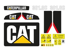 KIT ADESIVI MINI ESCAVATORE CATERPILLAR 301.8 C