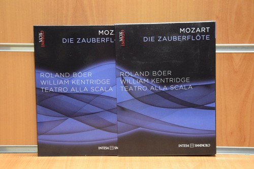 Mozart die zauberflote - zauberflote, dvd+cd