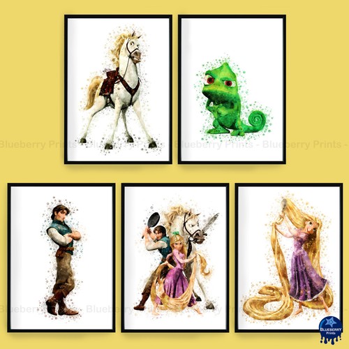 Tangled poster arte - poster, parete