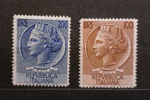 Italia francobolli siracusana - italia,