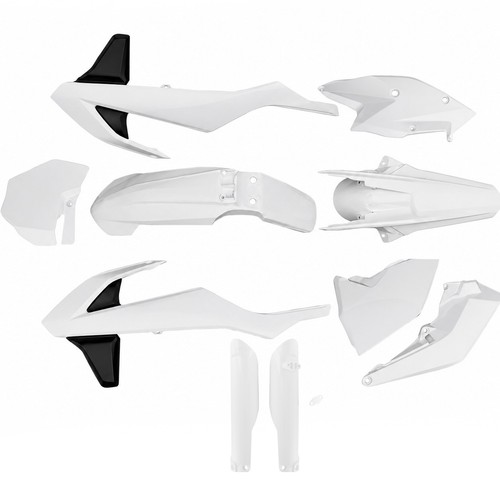 Kit plastiche bianche ktm - plastiche,