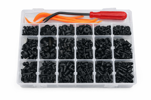 Set 190pz clip fissaggio - 190pz,