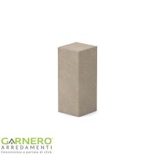 Pensile sospeso verticale con anta reversibile 29x69h cm tortora SUNSET