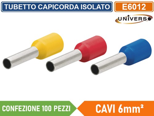 Conf 100pz tubetto terminale - conf,